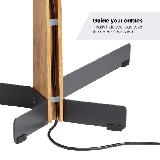 Nosač za TV VOGEL'S TVS3695WH, 40"-77", podni, do 50kg, bijeli