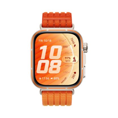 Pametni sat HUAWEI Watch Fit 5 Pro, GPS, multisport, narančasti
