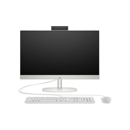 Računalo AiO HP ProOne 240 G10 A55BCET / 23,8" FHD IPS, Core i5 1335U, 16GB, 512GB SSD, Intel HD Graphics, WiFi, tipkovnica, miš, bez OS, bijelo