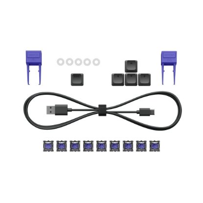 Tipkovnica LOGITECH Gaming G512 X 75, linear switch, RGB, mehanička, US Layout, USB, crna