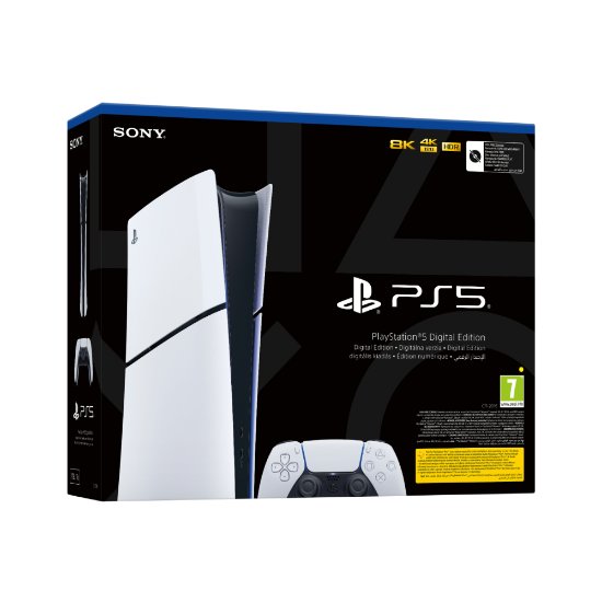 PlayStation 5 Slim Digital Edition D chassis + PS5 Dualsense Wireless Controller