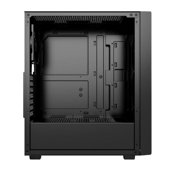 Kućište BIT FORCE GHOST TG-1, MIDI, ATX, crno, bez napajanja
