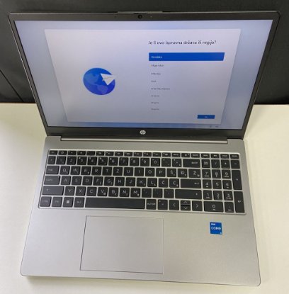 RABLJENI - Laptop HP 250 G10 9Y7A7ET / Core i5 1334U, 16GB, 512GB SSD, Intel HD Graphics, 15.6" FHD IPS, Windows 11, srebrni