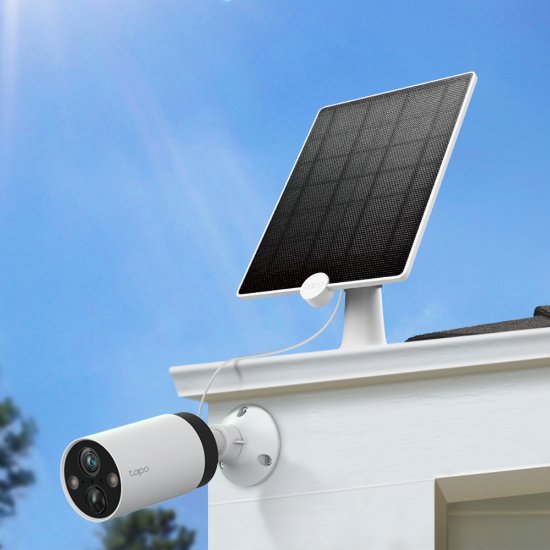 Solarni panel TP-LINK Tapo A200, za Tapo baterijske kamere, 4.5W, IP65, 4m kabel