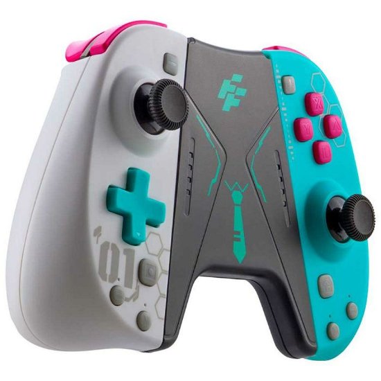 Gamepad FLASHFIRE S201MK, za Nintendo Switch, bijelo-plavi