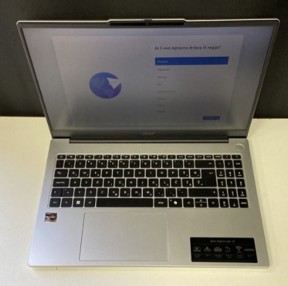 RABLJENI - Laptop ACER Aspire Lite 15 NX.DMVEX.001 / Ryzen 7 5825U, 32GB, 1TB SSD, AMD Radeon Graphics, 15.6" FHD IPS, Windows 11, srebrni