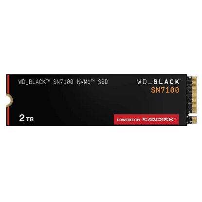 SSD 2TB WESTERN DIGITAL Black SN7100, WDS200T4X0E, M,2 NVMe 1,4 7250/6900 MB/s