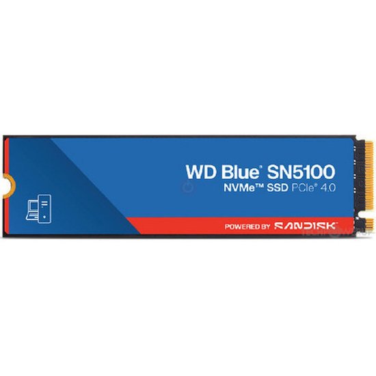 SSD 1TB WESTERN DIGITAL Blue SN5100, WDS100T5B0E, M,2 2280 NVMe 7100/6700 MB/s