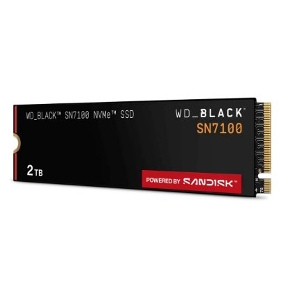 SSD 2TB WESTERN DIGITAL Black SN7100, WDS200T4X0E, M,2 NVMe 1,4 7250/6900 MB/s