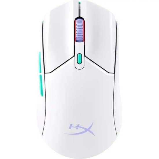 Miš HYPERX Haste 2 Core Wireless, optički, bežični, 12000dpi, bijeli