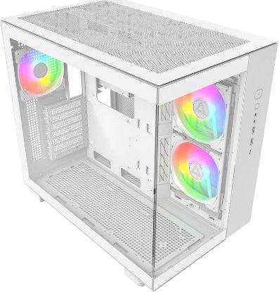 Kućište MONTECH King 65 Pro, prozor, RGB, ATX, bijelo