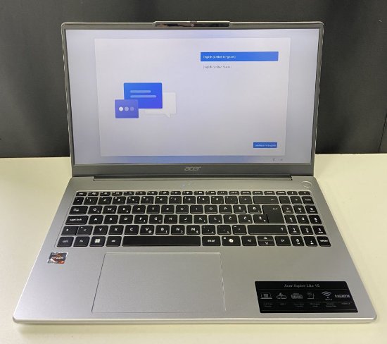 RABLJENI - Laptop ACER Aspire Lite 15 NX.DMVEX.001 / Ryzen 7 5825U, 32GB, 1TB SSD, AMD Radeon Graphics, 15.6" FHD IPS, Windows 11, srebrni