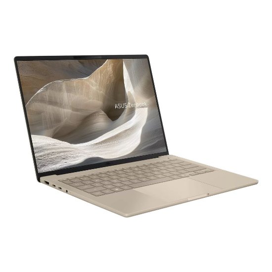 Laptop ASUS Zenbook UX3407QA-QD586X / Snapdragon X X1-26-100, 32GB, 1TB SSD, Qualcomm Adreno, 14" WUXGA OLED, Windows 11 Pro, bež