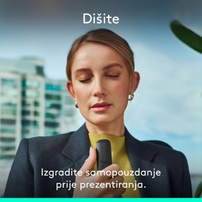 Prezenter LOGITECH Spotlight 2, laser, bežični, ljubičasti