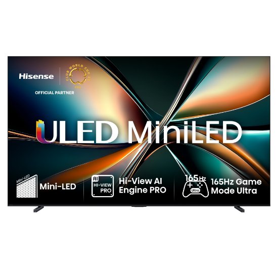Mini-LED TV 85" HISENSE 85U7Q, Smart TV, 4K UHD, DVB-T2/C/S2, USB, Wi-Fi, BT, crni - energetski razred D
