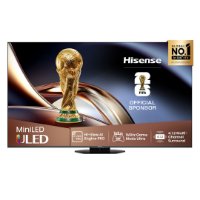 Mini-LED TV 75" HISENSE 75U8Q, Smart TV, 4K UHD, DVB-T2/C/S2, USB, Wi-Fi, BT, crni - energetski razred D