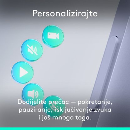 Prezenter LOGITECH Spotlight 2, laser, bežični, ljubičasti