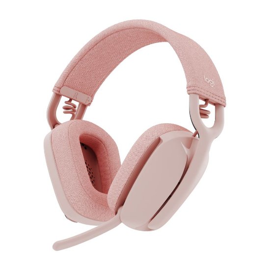 Slušalice LOGITECH Zone Vibe 100, bežične, BT, roze
