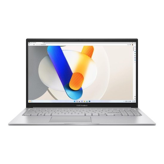 Laptop ASUS VivoBook X1504VA-BQ2911 / Core 5 120U, 16GB, 512GB SSD, Intel Graphics, 15.6" FHD IPS, bez OS, srebrni