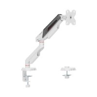 Stalak za monitor WHITE SHARK GMS-3210 Khufu I, stolni, do 40", za 1 monitor, bijeli