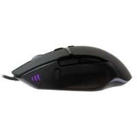 Miš BARACUDA BGM-051 Raptor, RGB, optički, 6400dpi, crni