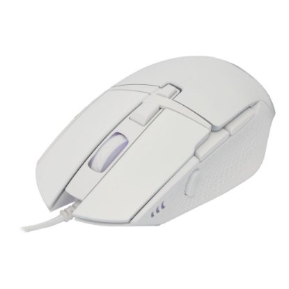 Miš BARACUDA Raptor, optički, 6400dpi, bijeli