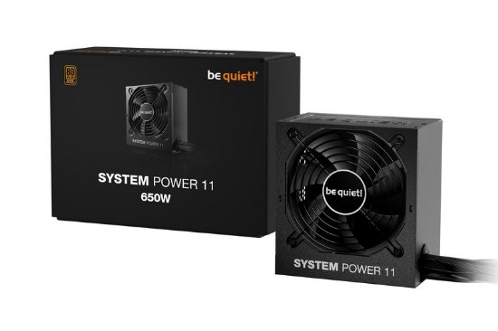 Napajanje 650W, BE QUIET System Power 11, 120mm vent., 80+ Bronze