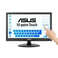 Monitor ASUS 15.6" Touch Monitor VT169HE, FHD IPS, crni