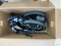 RABLJENI - Električni bicikl MS ENERGY e-bike i10, kotači 20", sivo/crni