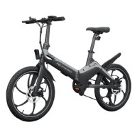 RABLJENI - Električni bicikl MS ENERGY e-bike i10, kotači 20", sivo/crni