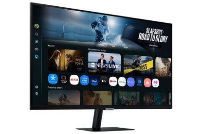 Premium monitor 32" SAMSUNG M70F Smart LS32FM702UUXDU, QHD, VA, 60Hz, 4ms, 240cd/m2, Vision AI, crni