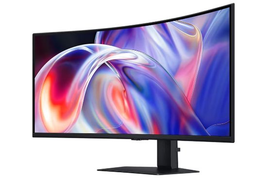 Monitor 40" SAMSUNG S85TH ViewFinity LS40H850TAUXEN, WUHD, VA, 144Hz, 4ms, 350cd/m2, zakrivljeni, crni