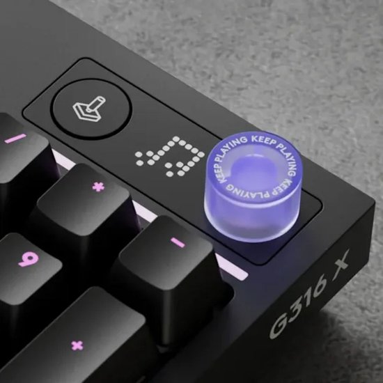 Tipkovnica LOGITECH G316 X 98, taktilni, crna