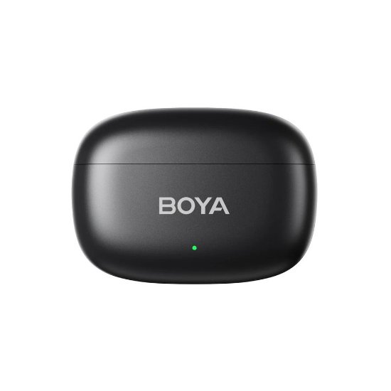 Mikrofon BOYA mini 2-02, bežični (2 TX + 1 RX + Charging Case), USB C, crni