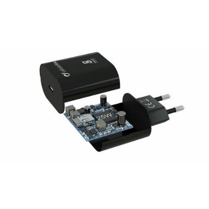 Kućni punjač CELLULARLINE, za Samsung, Fast Charge, PD, 25W, USB-C, crni + kabel 1m