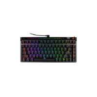 Tipkovnica ASUS ROG Falchion Ace 75 HE, RGB, mehanička, ROG HFX V2, US Layout, crna + Podloga za zglobove ASUS ROG, crna