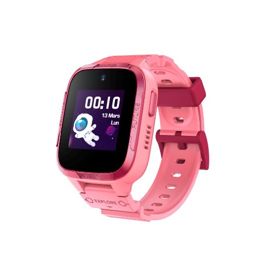 IZLOŽBENI - Dječji pametni sat SMART360 Botslab Kids Watch E3 Pro, 4G+ video pozivi, SOS gumb, lociranje, rozi