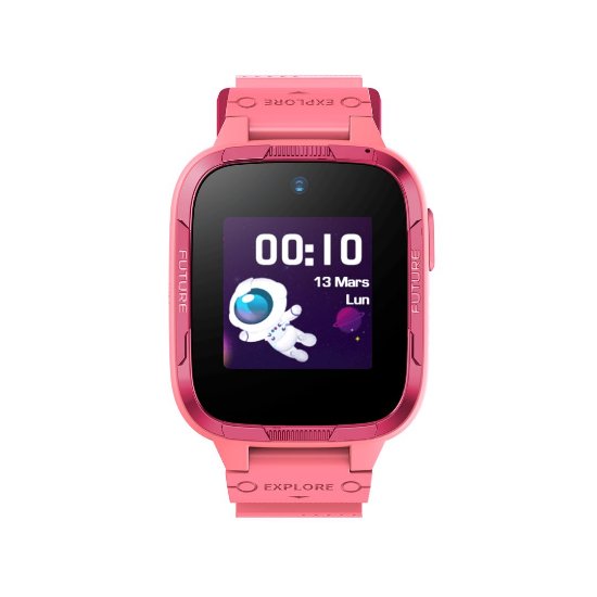 IZLOŽBENI - Dječji pametni sat SMART360 Botslab Kids Watch E3 Pro, 4G+ video pozivi, SOS gumb, lociranje, rozi