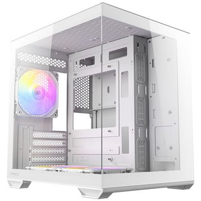 Kućište ANTEC CX60M ARGB, MINI, mATX, window, bijelo, bez napajanja
