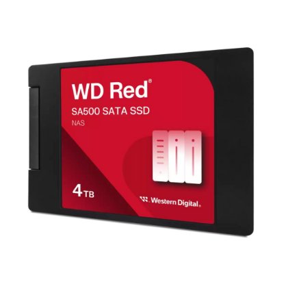 SSD 4TB WESTERN DIGITAL Red SA500, WDS400T2R0A, SATA 6 2,5", 560/520 MB/s