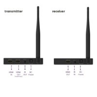Video ekstender MARMITEK TV Anywhere HD 2, HDMI, bežični, crni