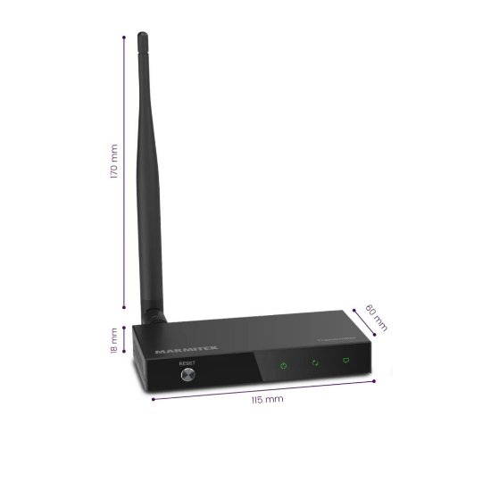 Video ekstender MARMITEK TV Anywhere HD 2, HDMI, bežični, crni