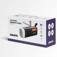 Prijenosni radio MARMITEK RESQ 200, DAB+, BT, solarni panel, PB, Li-ion bat. 4500mAh