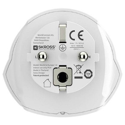 Putni adapter SKROSS, WORLD - EU, 1.500211C-E, bijeli
