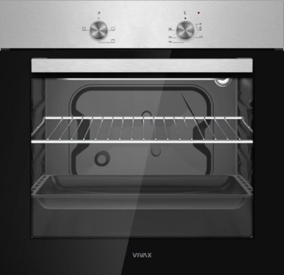 Ugradbena pećnica VIVAX BO-624MS X, ventilacijska, 62 l, energetski razred A