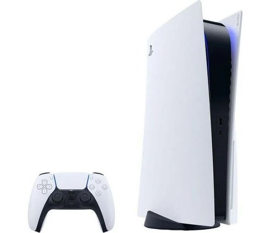 Igraća konzola SONY PlayStation 5 C Chassis, Blu-ray, DualSense kontroler, bijela