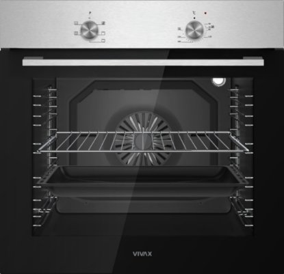 Ugradbena pećnica VIVAX BO-806BFM X, ventilacijska, 80 l, energetski razred A