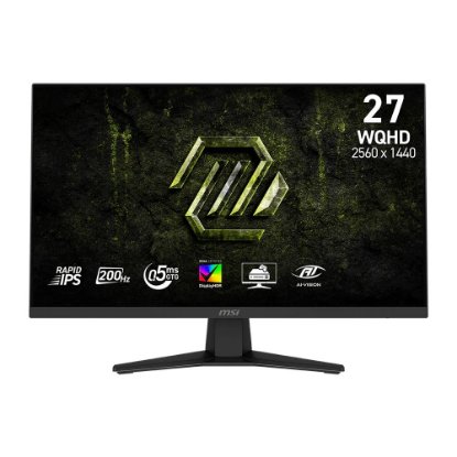 Gaming monitor 27" MSI MAG 274QF E20, WQHD, IPS, 180Hz, 1ms, 300cd/m2, FreeSync, crni