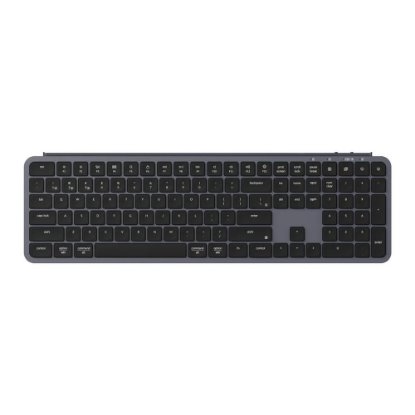 Tipkovnica KEYCHRON B6 Pro, bežična, BT, siva
