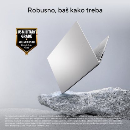 IZLOŽBENI - Laptop ASUS VivoBook S S3607CA-RP039W / Core Ultra 7 255H, 16GB, 1TB SSD, Intel HD Graphics, 16" WUXGA 144Hz IPS, Windows 11, srebrni